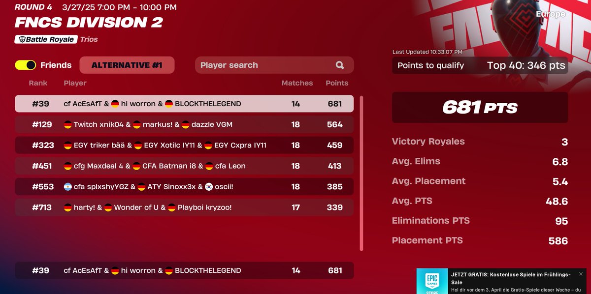 QUALED DIV 1 
LFGGGGGGGGGGGGGGGGGG

<a href="/blockyeu/">OAS blocky</a> <a href="/worronEU/">OAS worron</a> 
<a href="/ClaimEsports/">Claim Esports</a>