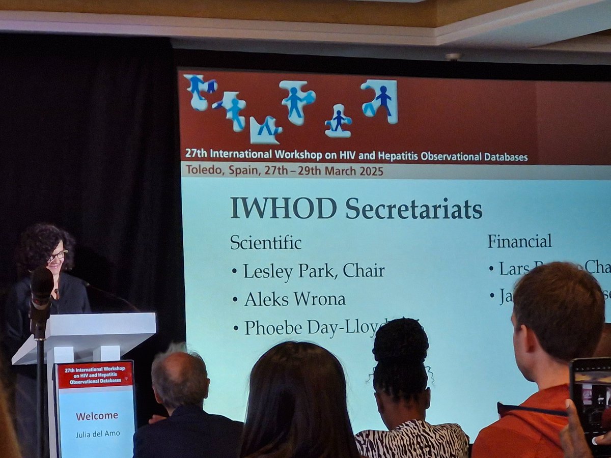 #IWHOD2025 started today in charming Toledo, recognising the challenges that lie ahead for the HIV research