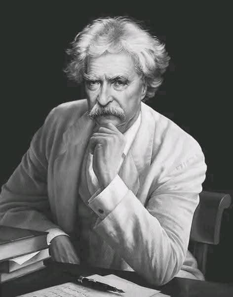 ما أسهل الحديث عن الصبر عندما لا تكون المصيبة مصيبتك ". 
 
 ➖ مارك توين