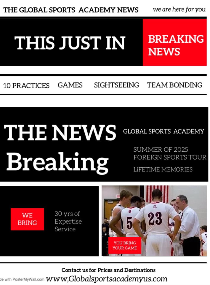 Yes , we’re taking applications M/M Head Coaching positions for our August European Select Team Tour. Only College Coaches invited globalsportsacademyus.com. <a href="/RisingCoaches/">Rising Coaches</a> <a href="/NABC1927/">NABC</a> <a href="/TheAthleticWBB/">The Athletic WBB</a> <a href="/WBCA1981/">Women’s Basketball Coaches Association</a>