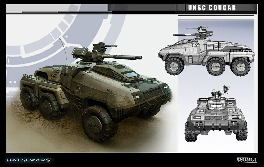Halopedia's tweet photo. #LoreThursday — M35 Cougar
Manufactured by Ushuaia Armory, the M35 Cougar served during the Insurrection, playing a key role in occupied urban environments. The six-wheeled fire support vehicle features a turret with twin M68 gauss cannons and an M43 heavy machine gun. https://t.co/iHrlzxUcr1