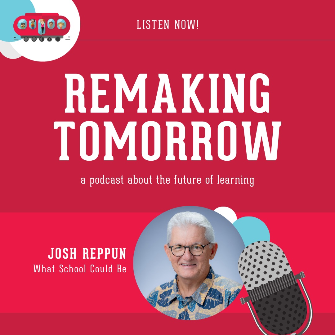 Gregg Behr (@greggbehr) on Twitter photo 🆕 #podcast! What could school be?! Listen to the incredibly thoughtful <a href="/joshreppun/">Josh Reppun</a> of <a href="/SchoolCouldBe/">What School Could Be</a> share what's already happening and what's possible.
🎧 S8, Ep2: remakelearning.org/remaking-tomor…
<a href="/remakelearning/">Remake Learning</a> <a href="/slbradio/">slbradio</a> <a href="/RyanRydzewski/">Ryan Rydzewski</a> <a href="/When_You_Wonder/">When You Wonder, You're Learning</a>
#education #schools 🆕 #podcast! What could school be?! Listen to the incredibly thoughtful <a href="/joshreppun/">Josh Reppun</a> of <a href="/SchoolCouldBe/">What School Could Be</a> share what's already happening and what's possible.
🎧 S8, Ep2: remakelearning.org/remaking-tomor…
<a href="/remakelearning/">Remake Learning</a> <a href="/slbradio/">slbradio</a> <a href="/RyanRydzewski/">Ryan Rydzewski</a> <a href="/When_You_Wonder/">When You Wonder, You're Learning</a>
#education #schools