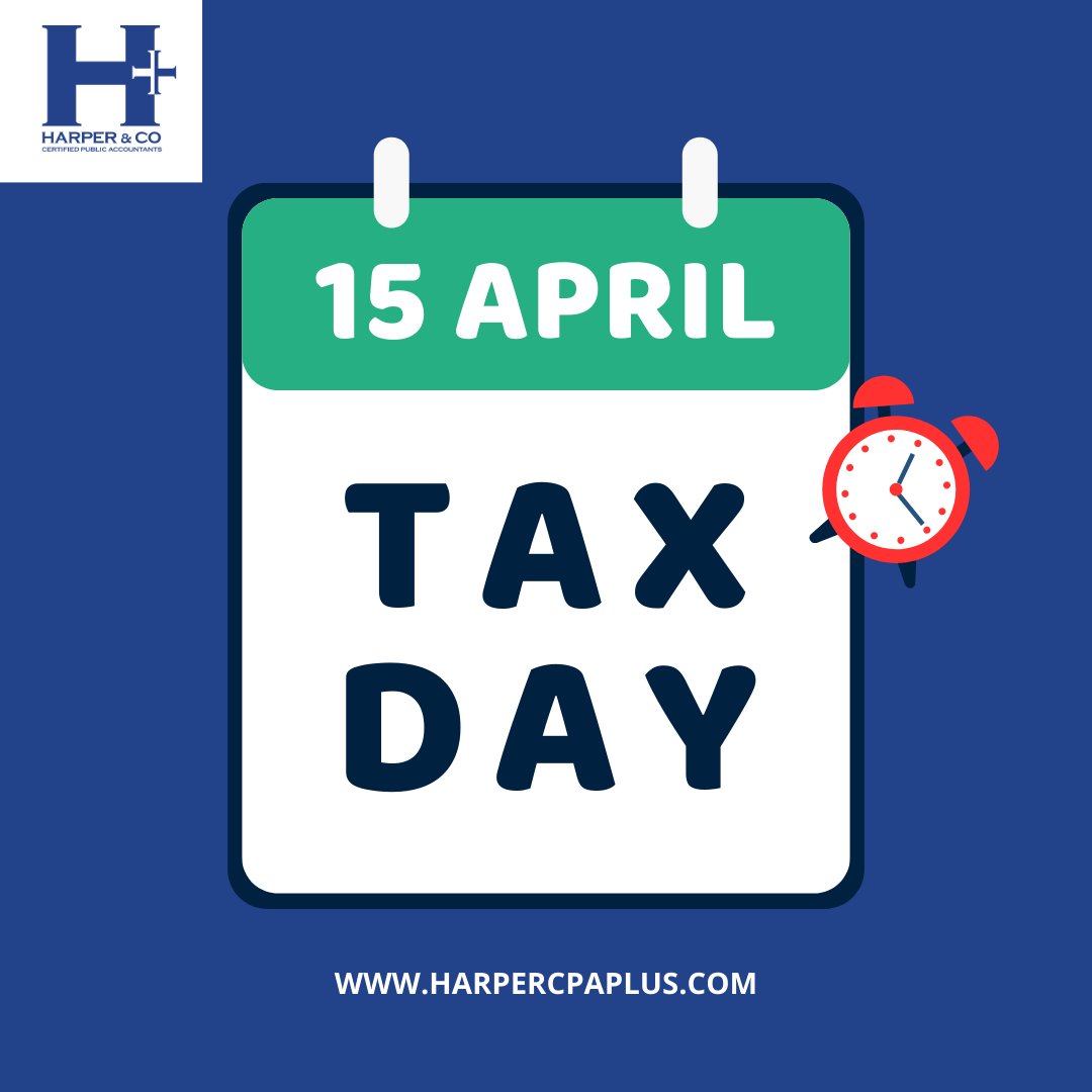 harpercpaplus's tweet image. The April 15, 2024 tax filing deadline is coming up fast—faster than your coffee disappears during tax season! ☕💨 Don’t wait until the last minute to file your 1040 tax return and risk penalties. #1040TaxDeadline #TaxSeason #MaximizeDeductions #IRSCompliance