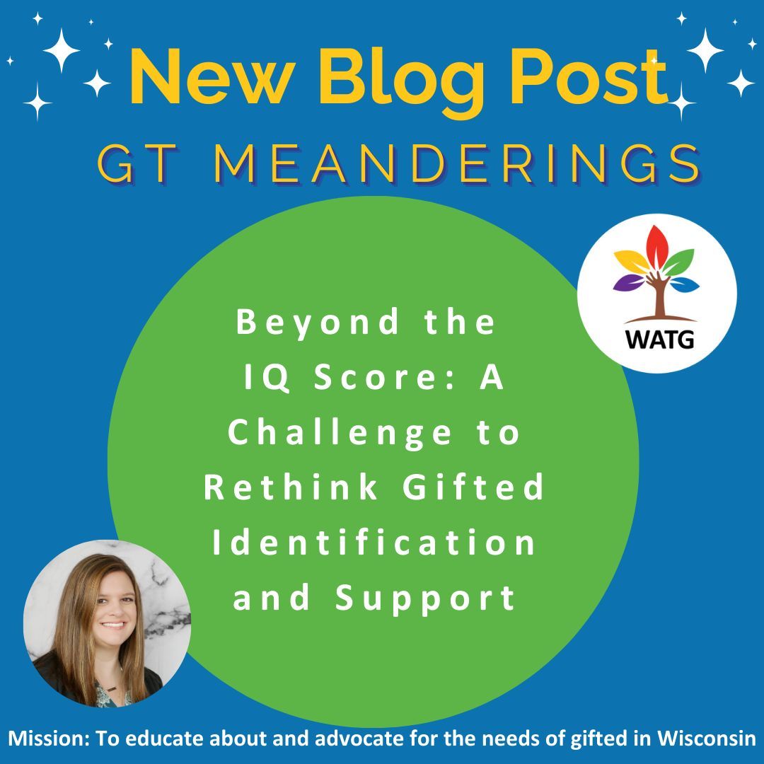 Traditional tests miss many GT students—creative thinkers, leaders, &amp; 2e learners. A holistic approach using portfolios, nonverbal tests, &amp; performance assessments can uncover hidden potential! Read more at watg.starchapter.com/blog/720 #GiftedEducation #EquityInEducation