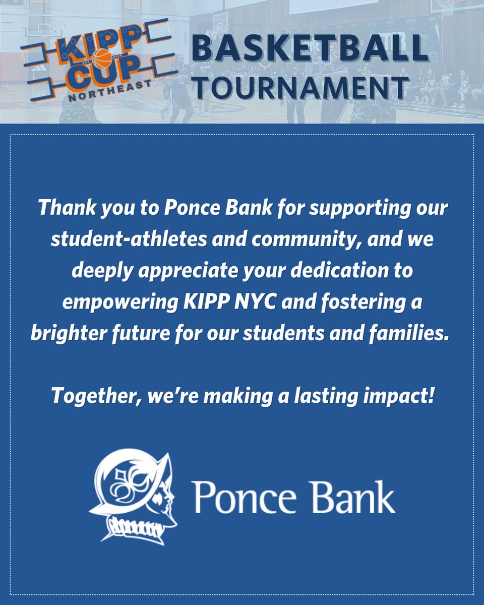KIPP NYC (@kippnyc) on Twitter photo 🏀 What a weekend it’s been at the KIPP Cup Northeast! 🏆 31 teams from NYC, Albany, DC, and NJ came together to compete and celebrate school spirit, and we couldn't be more proud.
A big thank you to <a href="/PonceBank/">Ponce Bank</a> for your support! ✨
#KIPPCup #KIPPCup2025 #KIPPCupNortheast 🏀 What a weekend it’s been at the KIPP Cup Northeast! 🏆 31 teams from NYC, Albany, DC, and NJ came together to compete and celebrate school spirit, and we couldn't be more proud.
A big thank you to <a href="/PonceBank/">Ponce Bank</a> for your support! ✨
#KIPPCup #KIPPCup2025 #KIPPCupNortheast
