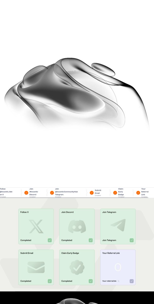 0xtrever's tweet image. Just completed all my #IncentiveNet tasks and claimed the early badge—what a rewarding experience! 🏆🔥 Grateful to be part of such an innovative community. The future looks bright, and I’m excited to see where this journey takes. @Incentiv_net #Web3Community
