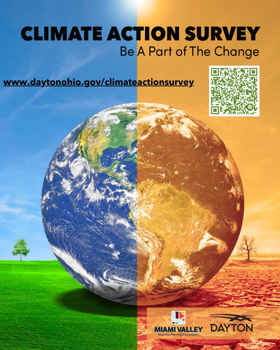 daytonohio.gov/climateactions… Be a part of the change! The survey will be open until May.