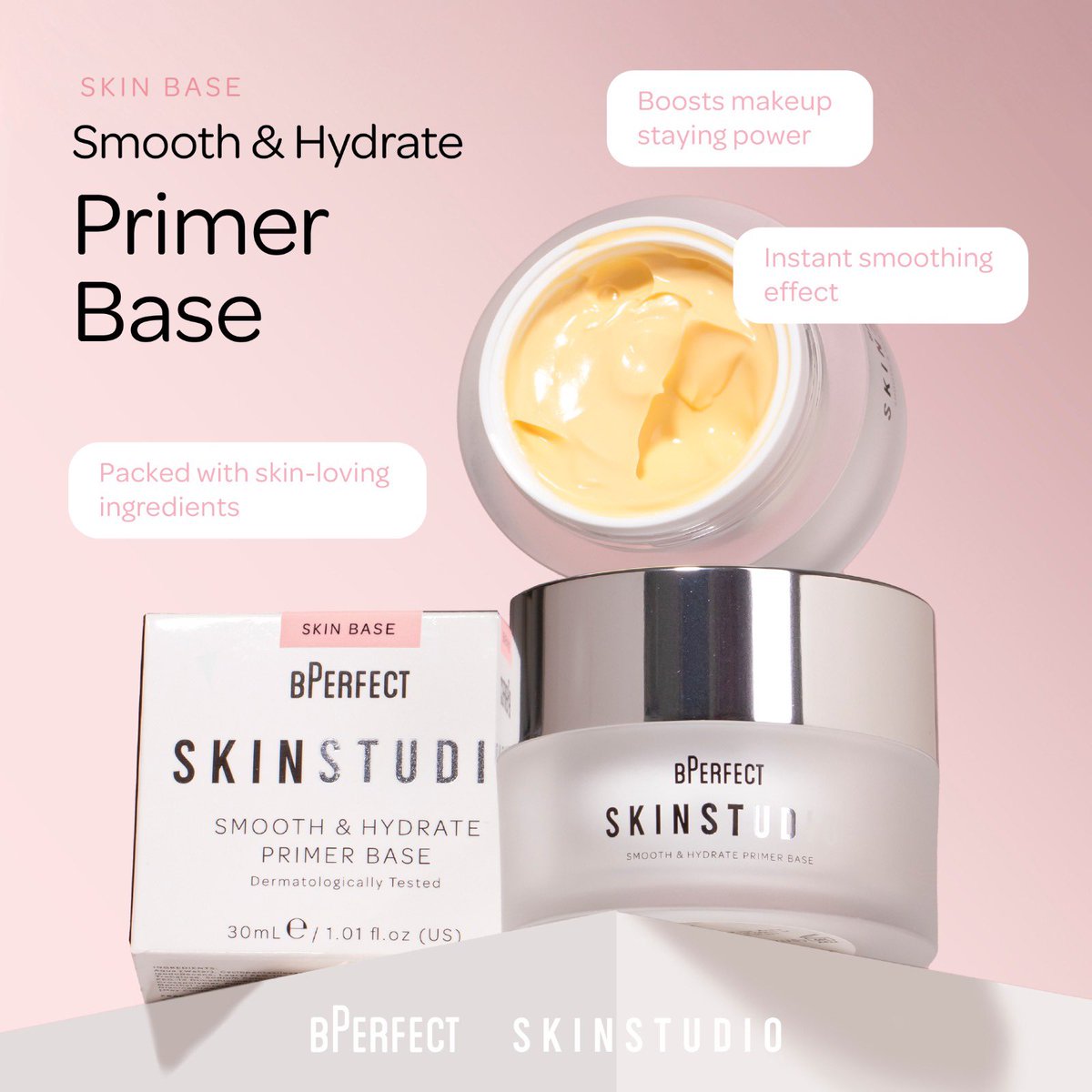 Skin Studio drops TOMORROW at 10AM! ⏳✨

Meet Reset &amp; Recharge Cleansing Balm &amp; Primer Base - your new skincare essentials.

✨ WIN the full range! ✨
Like, repost &amp; tag a friend to enter. 👀

#SkinStudio