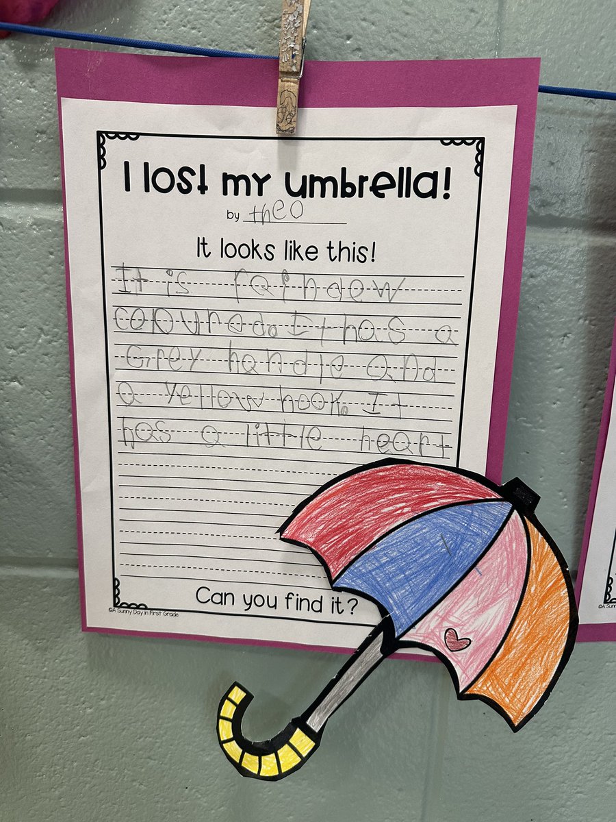 We lost our umbrellas! Can you help us find them!? <a href="/StLukeNepean/">St. Luke School (Nepean)</a> ☔️