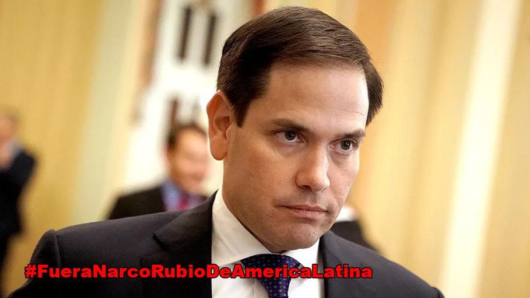 Mirna Vera (@mirnavera) on Twitter photo Yo como venezolana declaró a Marco Rubio <a href="/SecRubio/">Secretary Marco Rubio</a> persona no grata para Venezuela. Todos sabemos que es lo que le interesa a EEUU de la Guayana Esequiba.
Jamás cederemos lo que nos pertenece por derecho histórico.
#FueraNarcoRubioDeAmericaLatina Yo como venezolana declaró a Marco Rubio <a href="/SecRubio/">Secretary Marco Rubio</a> persona no grata para Venezuela. Todos sabemos que es lo que le interesa a EEUU de la Guayana Esequiba.
Jamás cederemos lo que nos pertenece por derecho histórico.
#FueraNarcoRubioDeAmericaLatina