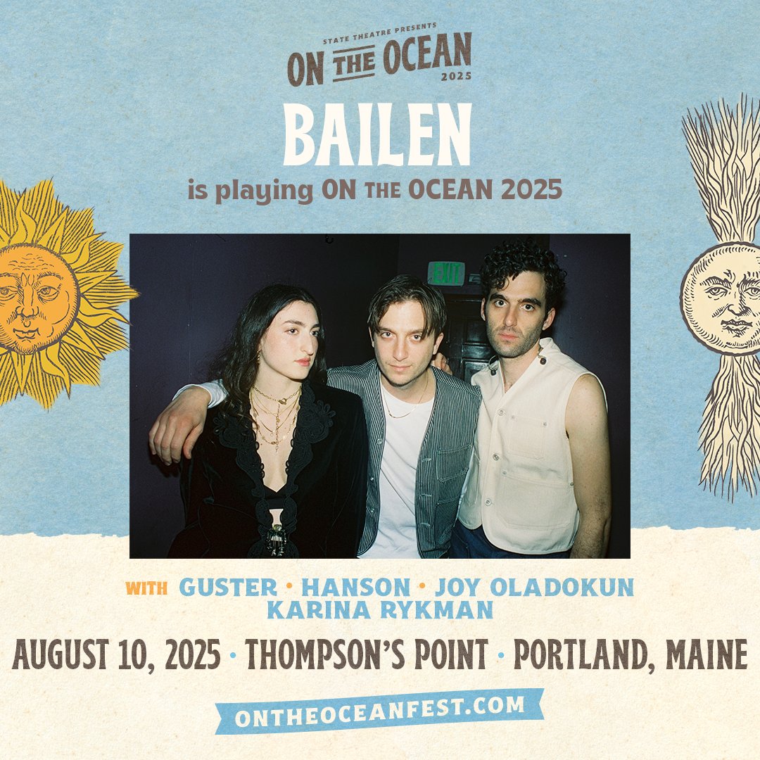 See you guys at On The Ocean Fest! Single day tickets and multi-day passes are on sale now. 🌊 ontheoceanfest.com