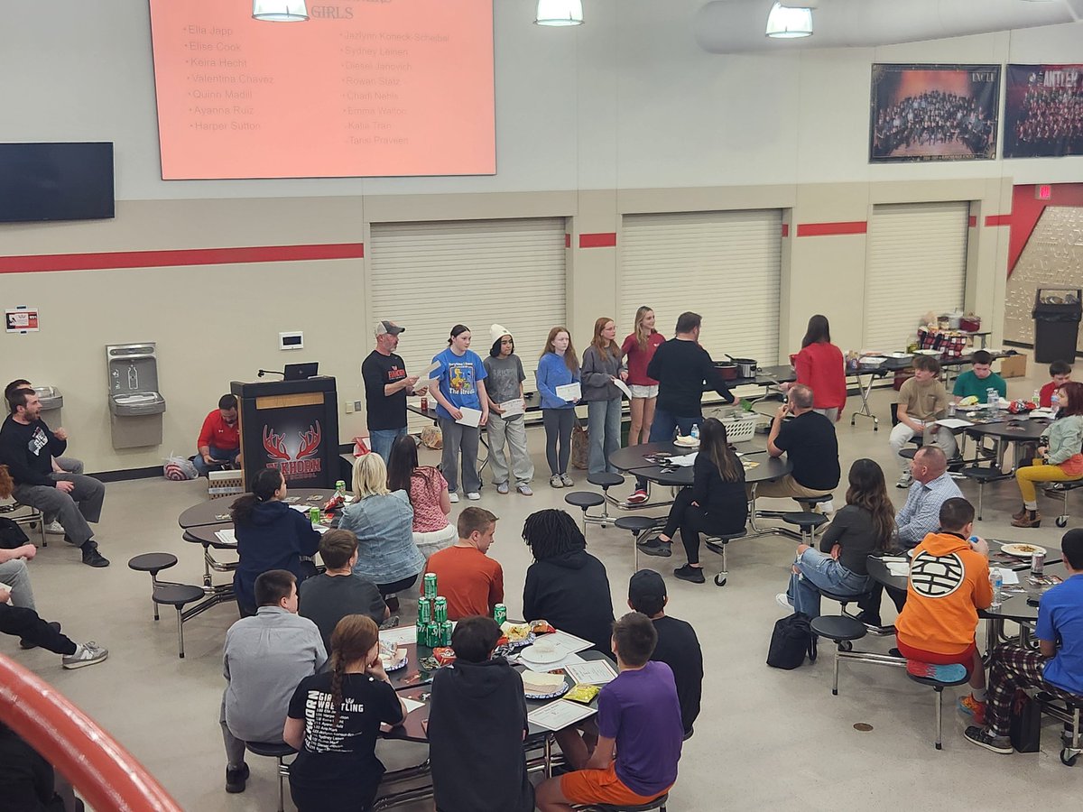 Great time celebrating both the boys and girls teams last night at our banquet.