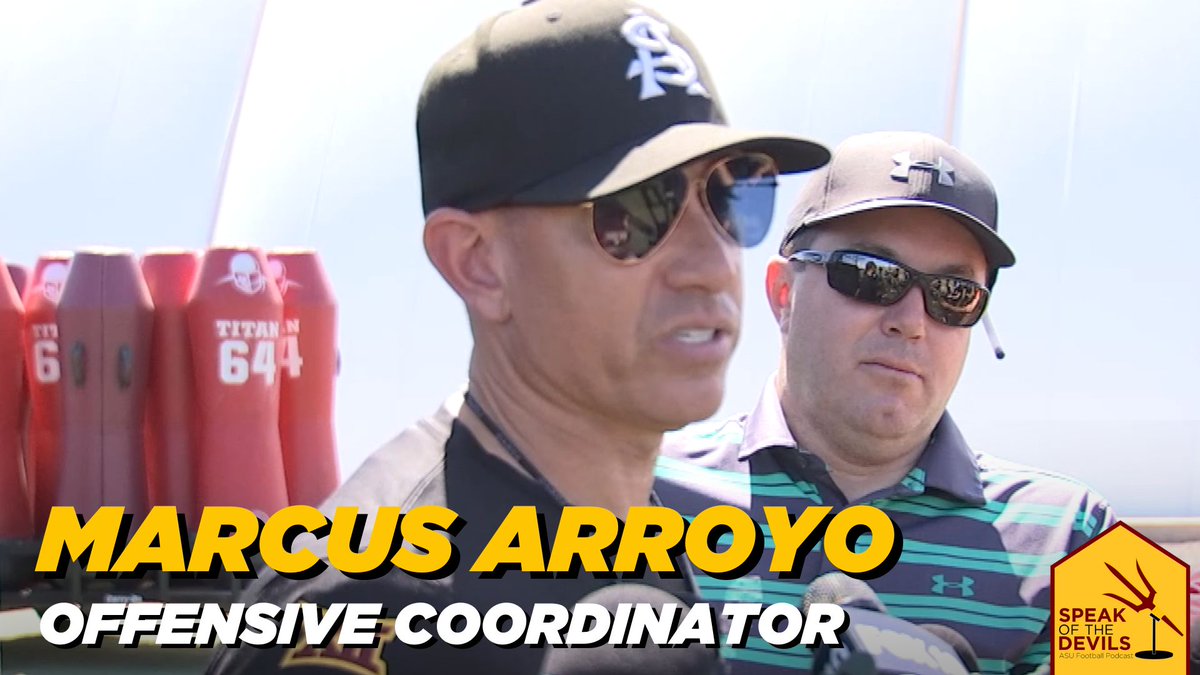 ASU offensive coordinator Marcus Arroyo on spring practice, Sam Leavitt's growth, communication, and more.

WATCH: youtu.be/9QhIznih2hk