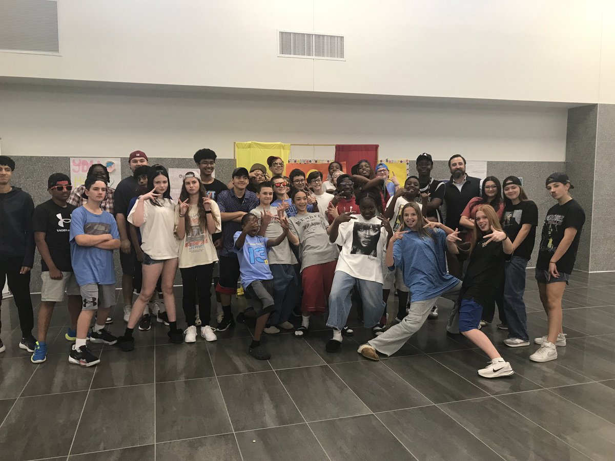 Today’s Hope Week theme day: Adam Sandler Day! “Big shirts, big shorts, big positivity!” <a href="/Prosper_JonesMS/">Jones Middle School</a> <a href="/AdamSandler/">Adam Sandler</a>