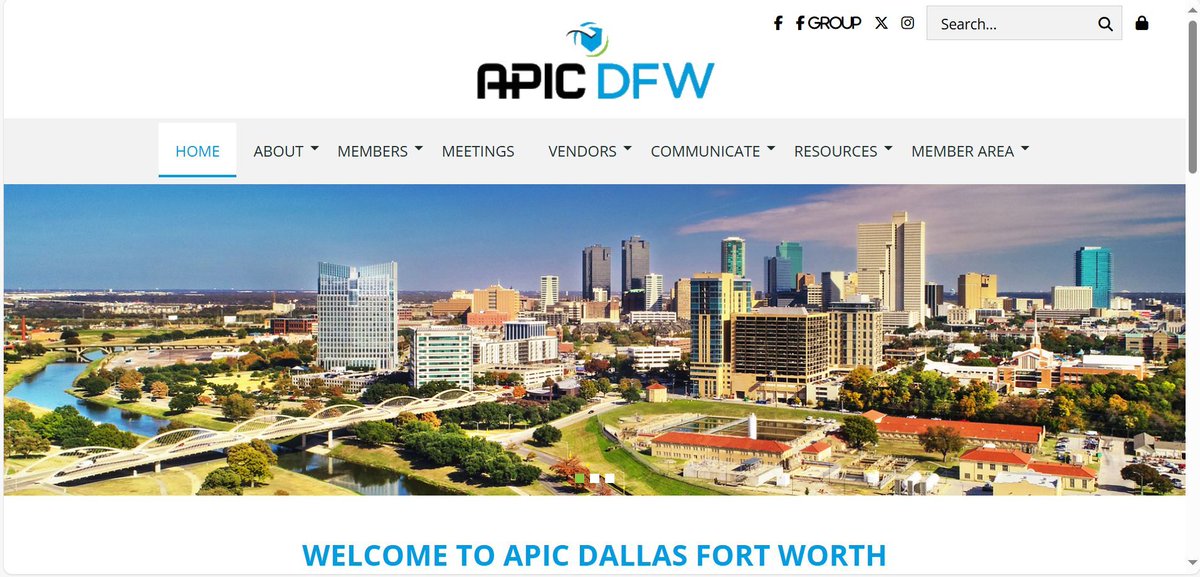 Check out our new and improved APIC DFW Website!!
👉 apicdfw.org/index.php 

Visit the Member Directory to see our amazing members, and Save the Date for the April Meeting (Virtual): 

Date 🗓️:  4/3/25
Time 🕐: 1-3 PM
Topic👩‍🏫: From Fingers to Fomites, Sharon Ward-Fore