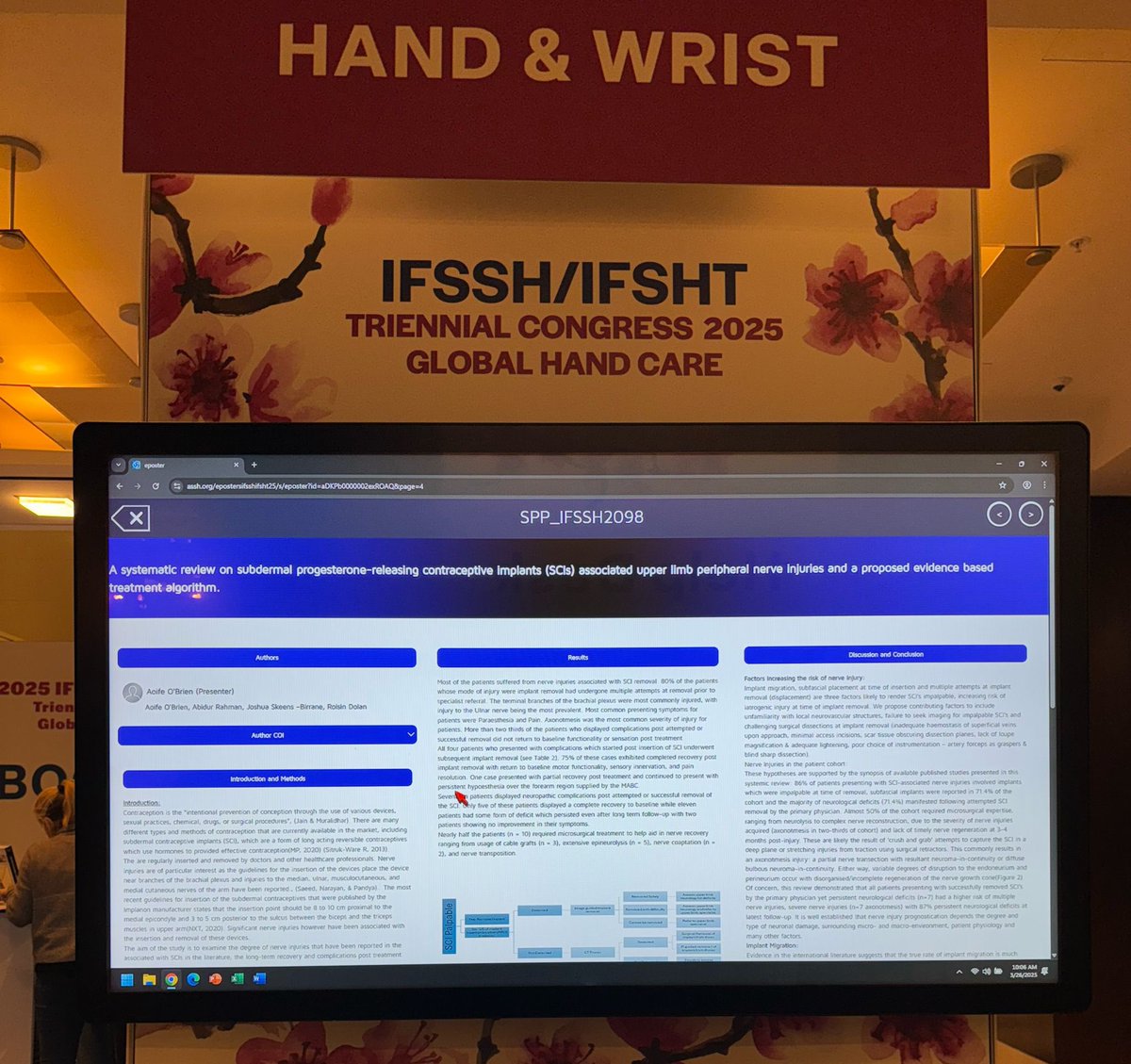 SVUH Plastic & Reconstructive Surgery Research (@plasticsvuh) on Twitter photo Congratulations to Aoife O’Brien & Iulia Marinescu presenting at #IFSSH world hand surgery conference on behalf of Plastic Surgery SVUH 🤩 Future superstars <a href="/UCDMedicine/">UCD Medicine</a> <a href="/SurgerySvhg/">SVUH Surgery</a> <a href="/svuh/">St Vincent's University Hospital (SVUH)</a> Congratulations to Aoife O’Brien & Iulia Marinescu presenting at #IFSSH world hand surgery conference on behalf of Plastic Surgery SVUH 🤩 Future superstars <a href="/UCDMedicine/">UCD Medicine</a> <a href="/SurgerySvhg/">SVUH Surgery</a> <a href="/svuh/">St Vincent's University Hospital (SVUH)</a>