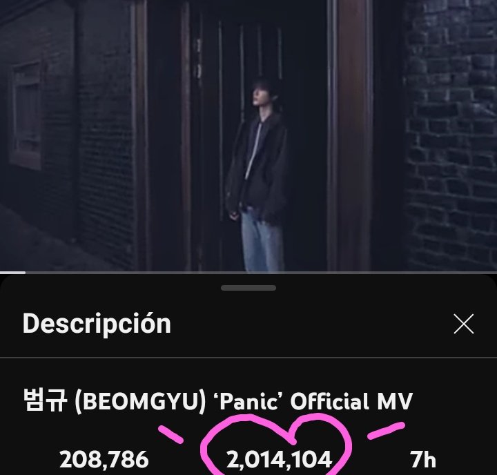 MoaLT304's tweet photo. 🎥 | YOUTUBE 

¡EL MV OFICIAL DE #Panic DE #BEOMGYU A SUPERADO LOS 2M DE VISTAS EN YOUTUBE!🔥

🧷: https://t.co/hHQdMgpC1V
#MOAisONE
#BEOMGYU_Panic #BEOMGYU_Mixtape_Panic https://t.co/KwrzhrdTsW