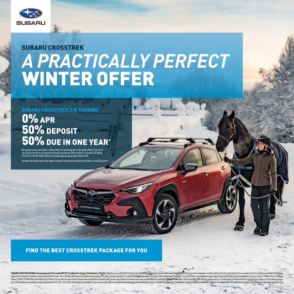Explore our great offers tailored for all Subaru SUVs! If you've been considering upgrading your vehicle, now is the perfect time
Check out our latest offers or contact us today for more information: loom.ly/2lrrXgs
#WestHeathGarage #SubaruUK #Outback #Forester #Crosstrek