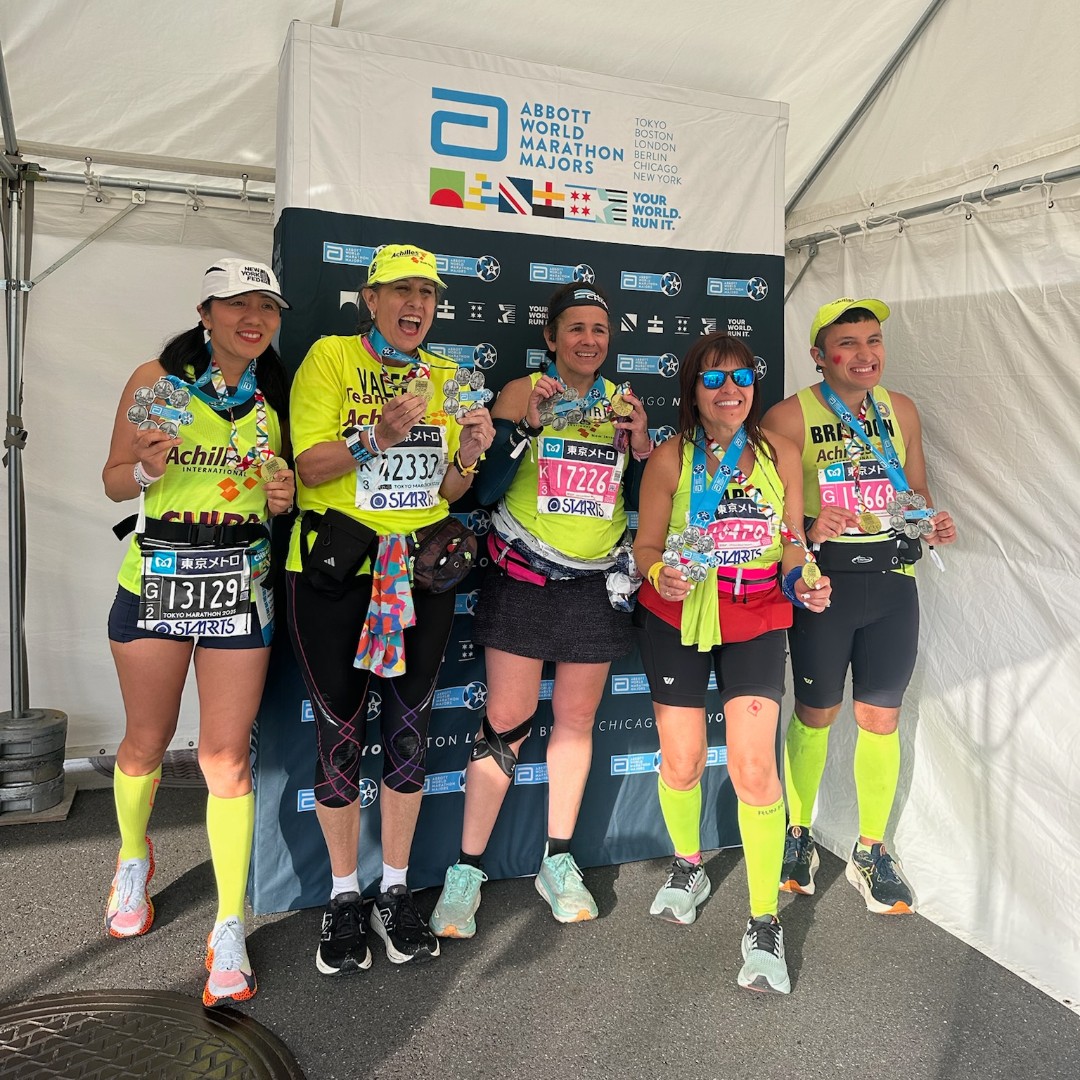 Achilles International (@achillesintl) on Twitter photo Congratulations to our athletes who earned their sixth @wmmajors star at the <a href="/TokyoMarathon_E/">Tokyo Marathon Foundation</a> earlier this month! Read a full race weekend recap: ow.ly/Smy850Vphhz #ThrowbackThursday #TBT #GoAchilles #TokyoMarathon Congratulations to our athletes who earned their sixth @wmmajors star at the <a href="/TokyoMarathon_E/">Tokyo Marathon Foundation</a> earlier this month! Read a full race weekend recap: ow.ly/Smy850Vphhz #ThrowbackThursday #TBT #GoAchilles #TokyoMarathon