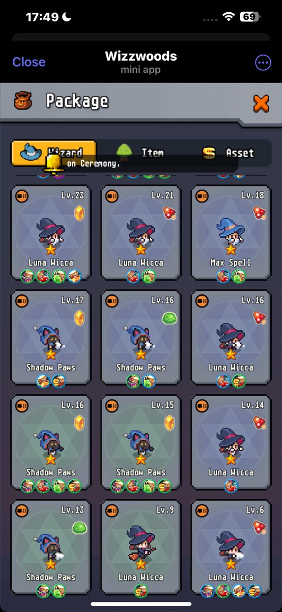 My wizzwoods experience this far.
 
It’s  probably most addictive game I have encountered.  The game mechanics and design will be a benchmark for Defi games.