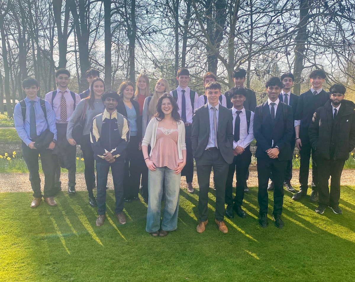 A super day exploring Homerton and Queen’s Colleges in Cambridge.