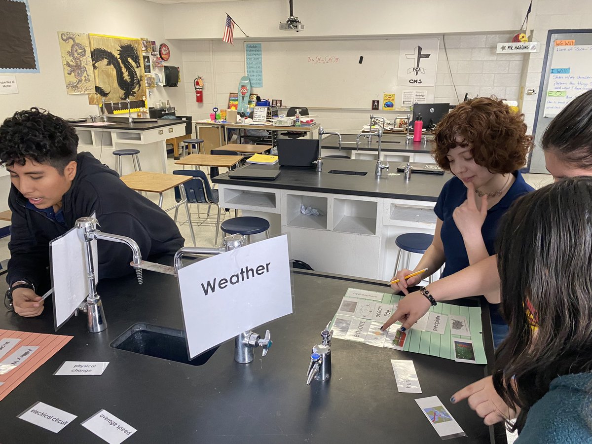 RonHarding_MMS's tweet photo. I would like to thank our IO Cindy Apodaca for all she does. Our Clarke Cowboys had some fun with the categorizing stations. 
@WalterEClarkeMS @KGutierrez_CMS @LLopezJr_CMS @JEstrada_CMS  @CindyApo_IO https://t.co/mgnwSgB8NT