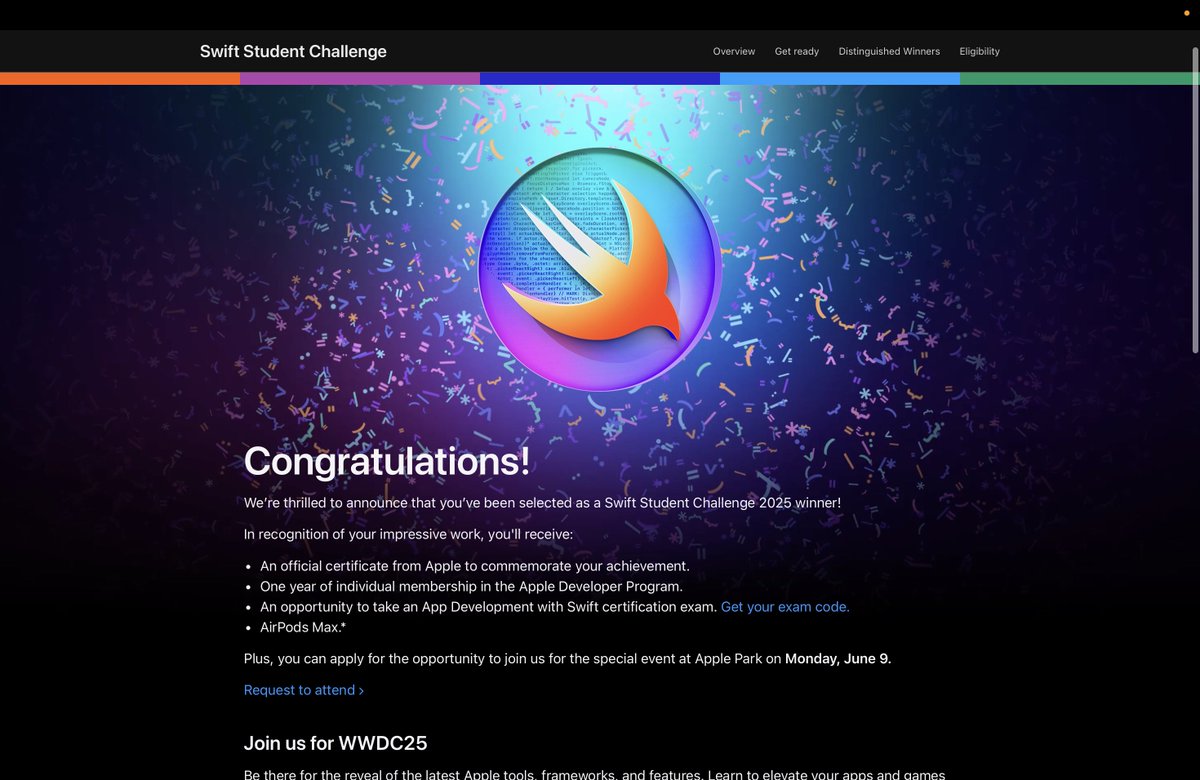caioagralemos's tweet image. YESSSSSSS #SwiftStudentChallenge