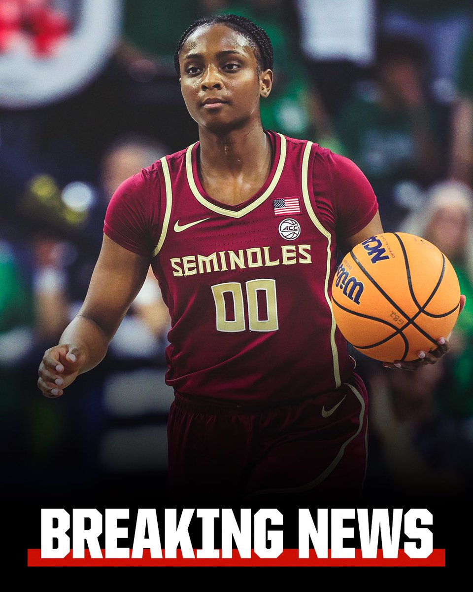 Andraya Carter (@andraya_carter) on Twitter photo BREAKING: FSU Junior Guard Ta’Niya Latson is entering the transfer portal, per <a href="/KlutchSports/">KLUTCH Sports Group</a>
Latson is keeping all options, including a return to FSU, open during this process.
The 3x All ACC 1st Team member led the Nation in scoring at 25.2 ppg on 45% FG. BREAKING: FSU Junior Guard Ta’Niya Latson is entering the transfer portal, per <a href="/KlutchSports/">KLUTCH Sports Group</a>
Latson is keeping all options, including a return to FSU, open during this process.
The 3x All ACC 1st Team member led the Nation in scoring at 25.2 ppg on 45% FG.