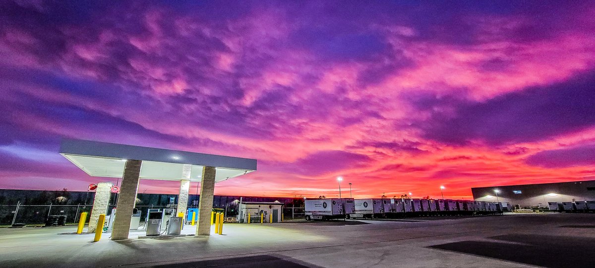 March’s Photo of the Month was captured by Roberto Serrano, featuring a beautiful morning sunrise over our Garland, TX service center. Roberto is a forklift operator who has been with the OD Family for six years.