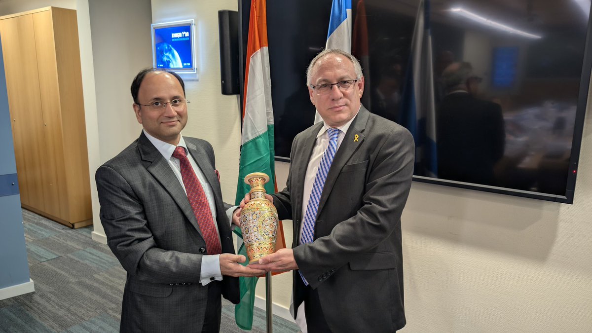 India in Israel tweet media