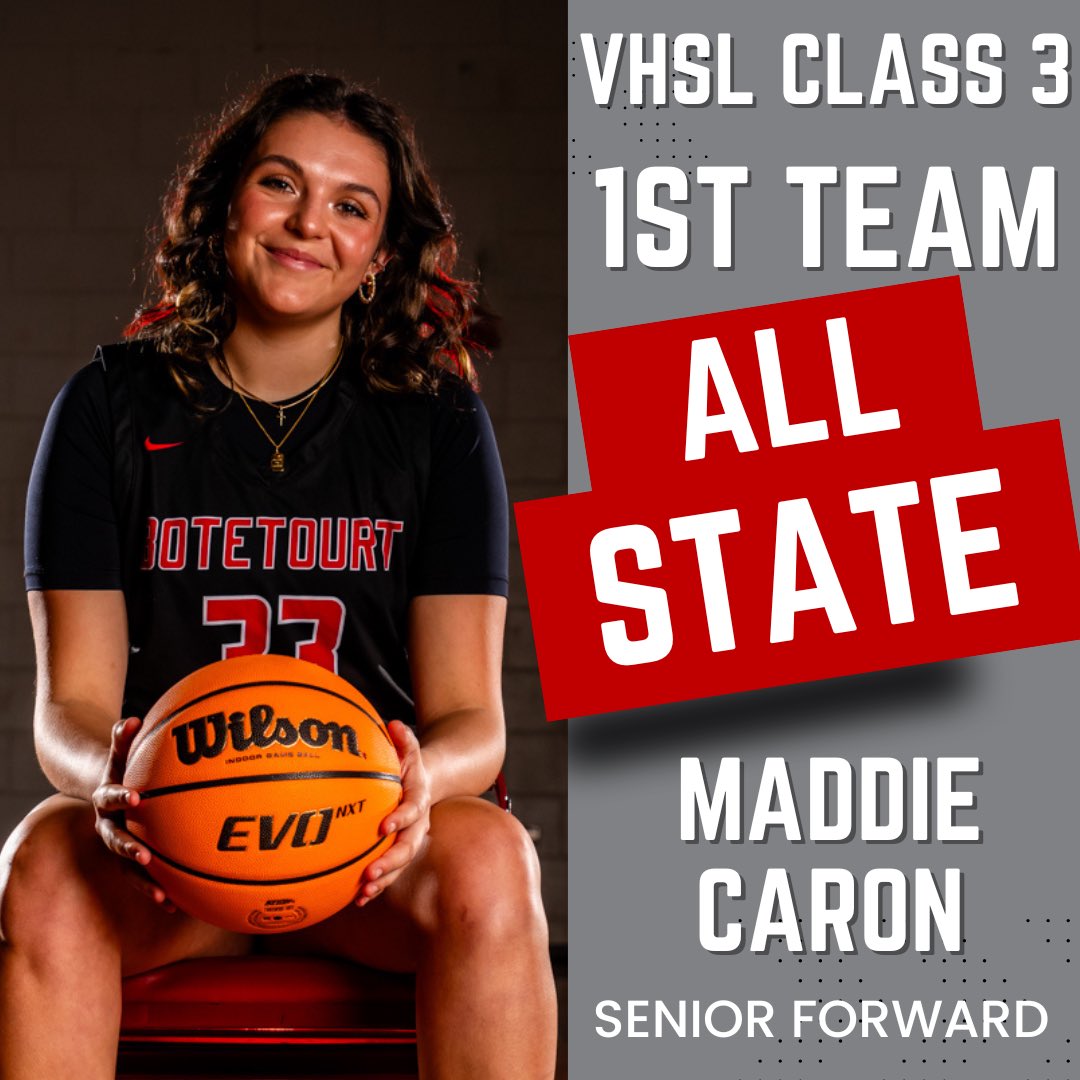 Congrats, <a href="/mcaronn33/">Maddie Caron</a>! You’ve earned this! 🏀❤️