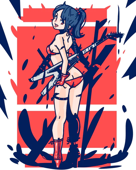 5、6年くらい前に描いていた感じですしっくりきますね 