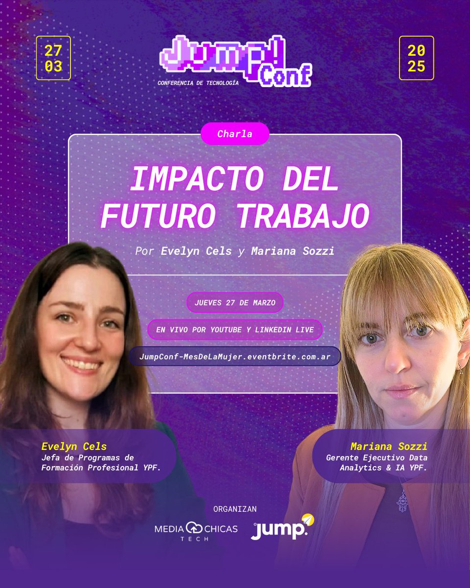 JUMP! Conferencia de Tecnología tweet media