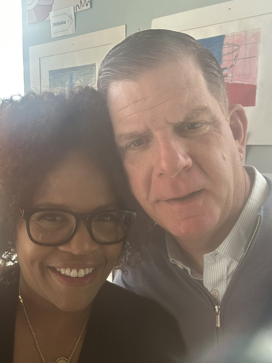 Kim Janey (@kim_janey) on Twitter photo This daughter of Roxbury reconnected with this son of Dorchester! Two former mayors, one mission: building a more equitable future. Great conversation with <a href="/marty_walsh/">Mayor Marty Walsh</a> on leadership, economic mobility, and what’s next for our city. #Boston #Leadership #bospoli This daughter of Roxbury reconnected with this son of Dorchester! Two former mayors, one mission: building a more equitable future. Great conversation with <a href="/marty_walsh/">Mayor Marty Walsh</a> on leadership, economic mobility, and what’s next for our city. #Boston #Leadership #bospoli