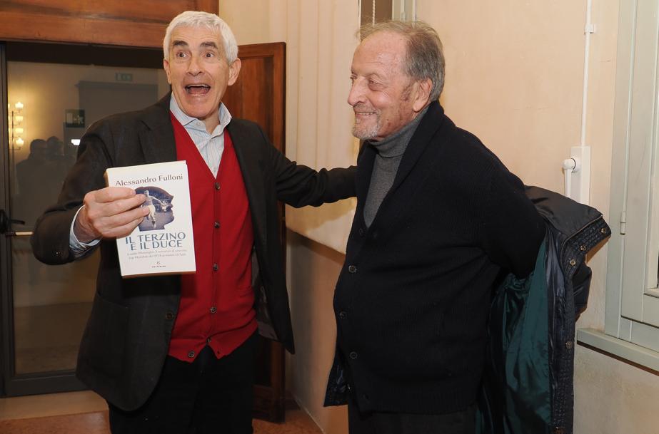 Bologna, #indimenticabile presentazione de "Il terzino e il Duce" a Palazzo D'Accursio con <a href="/Pierferdinando/">PierferdinandoCasini</a>  e Renzo Ulivieri