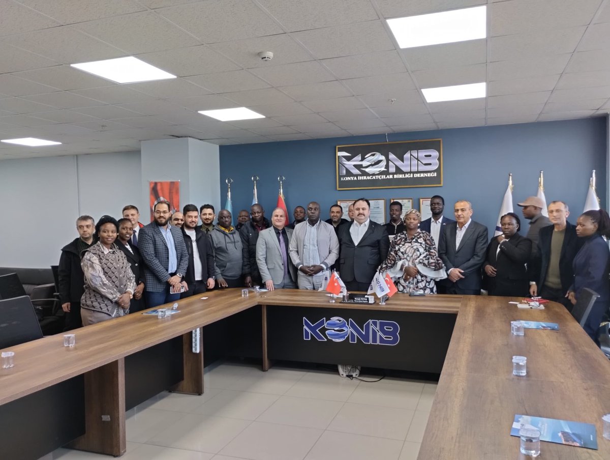 Jordan Kyinekyi (@jkyinekyi) on Twitter photo The Ambassador of Uganda and the committee together with member of parliaments visited us at MPs global exports, KONIB to strengthen trade ties between Uganda 🇺🇬 and Türkiye 🇹🇷
<a href="/GovUganda/">Government of Uganda</a>
<a href="/konib/">konib</a>
<a href="/Mustafa_Toptas_/">Mustafa Toptaş/Mechanical Engineer</a> The Ambassador of Uganda and the committee together with member of parliaments visited us at MPs global exports, KONIB to strengthen trade ties between Uganda 🇺🇬 and Türkiye 🇹🇷
<a href="/GovUganda/">Government of Uganda</a>
<a href="/konib/">konib</a>
<a href="/Mustafa_Toptas_/">Mustafa Toptaş/Mechanical Engineer</a>