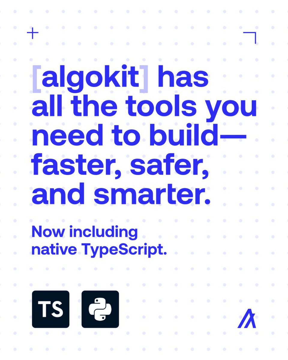 Algorand_NG's tweet image. AlgoKit 3.0 marks a game-changing leap in development tooling on Algorand—set to transform the entire ecosystem.

From Algorand TypeScript and a redesigned Utils library to advanced unit testing, visual smart contract debugging, Lora the Explorer, and powerful subscriber