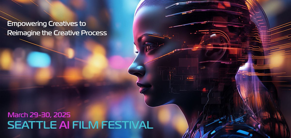 AGraylin's tweet photo. Looking forward to speaking and being a juror for the Seattle AI Film Festival (#SAIFF) this weekend. 🎞️ I’ve gotten to preview a number of films and it’s amazing what the filmmakers have done with no cameras and #AI tools alone. 👍👍 There are long form films that’s over an hour long. Come by if you’re in the #Seattle area. 

Congrats John du Pre Gauntt for putting together a great collection of content! 🚀

👇
https://t.co/MWa2lCsa5H