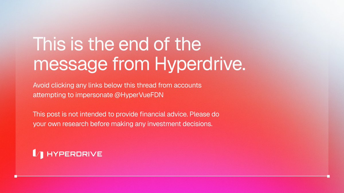 Hyperdrive tweet media