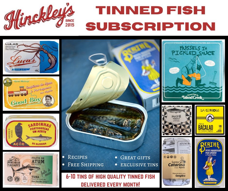 Tinned fish subscription launched