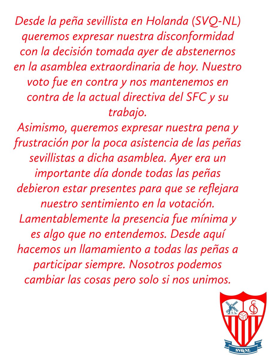 Solo unidos podemos cambiar la situación.