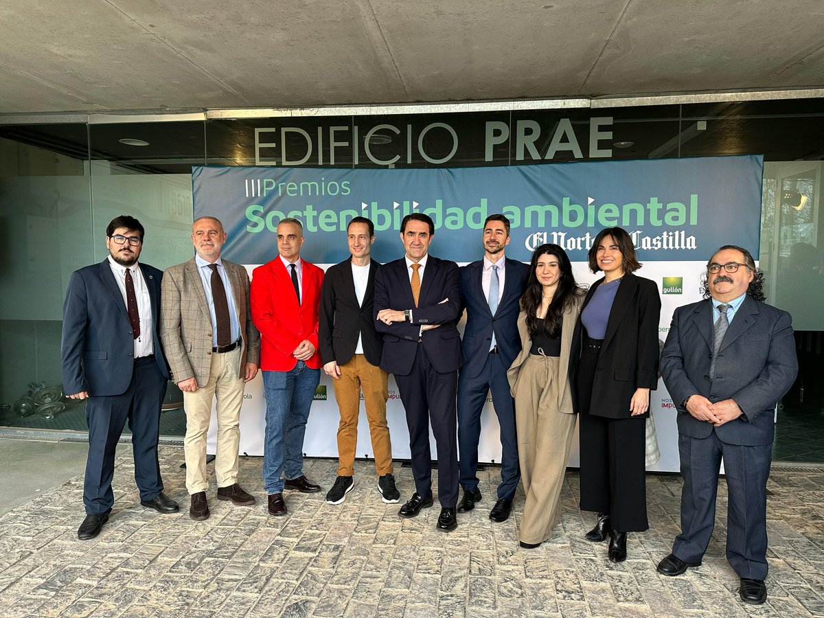 Para nosotros es un orgullo compartir los premios de #Sostenibilidad del <a href="/nortecastilla/">El Norte de Castilla</a> con empresas tan comprometidas como <a href="/FundacionLesmes/">Fundación Lesmes</a>, <a href="/SignifyEspana/">Signify España</a> y <a href="/remolonas/">Remolonas | Patrulla de rescate alimentario</a> . Vuestro trabajo es inspirador y un incentivo para seguir luchando por el #PatrimonioNatural #20AñosFPNCYL