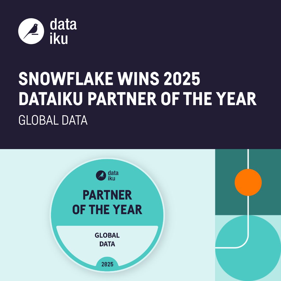 Snowflake's tweet image. 🏆 We&apos;re honored to be named @Dataiku&apos;s Global Data Partner of the Year! This recognition highlights our shared commitment to making AI-driven data management more accessible and effective.

Together with Dataiku, we&apos;re helping organizations harness their data&apos;s full potential…