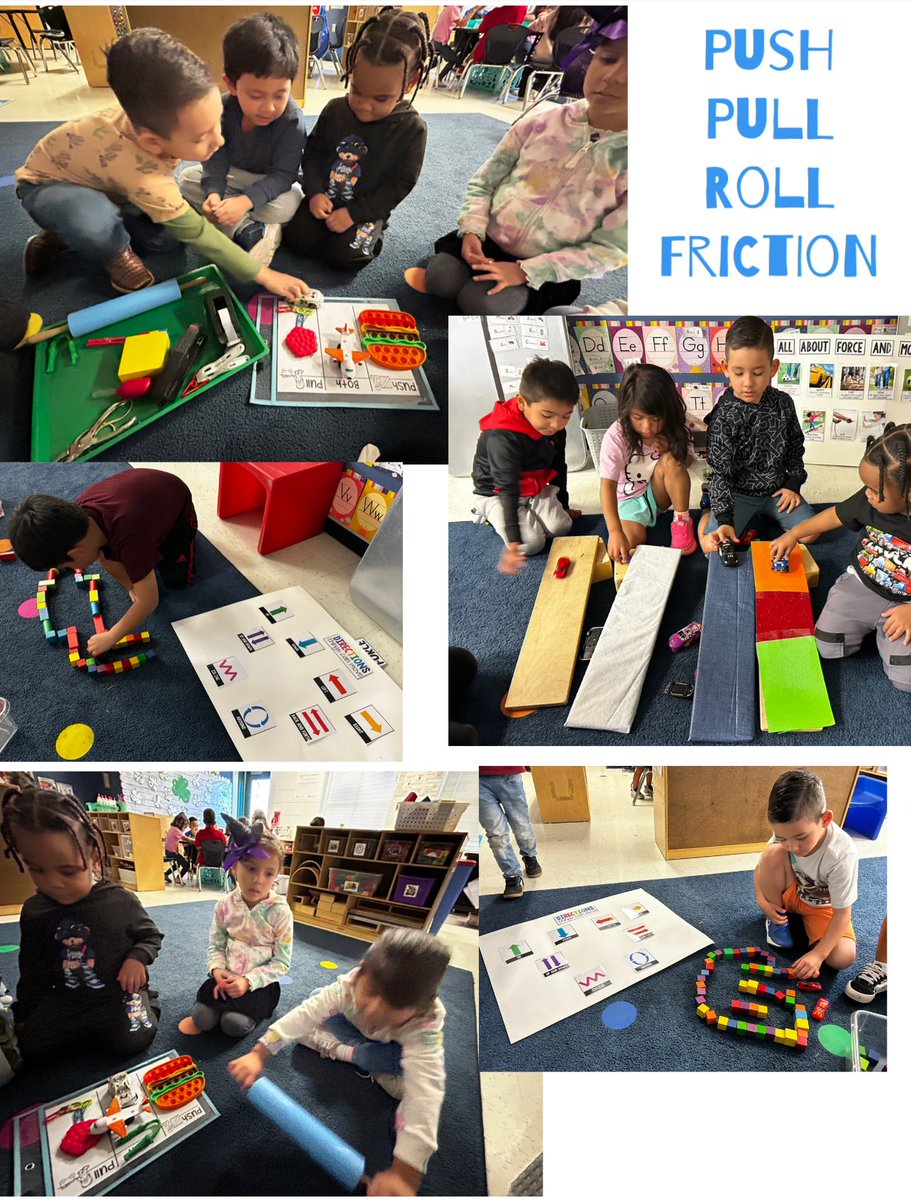 ECC/ECSE loved our science unit “All About Force &amp; Motion”