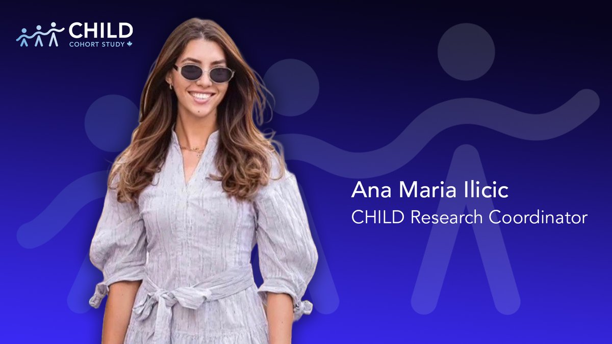 CHILD Cohort Study (@childstudy) on Twitter photo New to the CHILD team: Ana Maria Ilicic <a href="/ilicic_am/">Ana Maria Ilicic</a> has joined our national HQ as a Research Coordinator to help us manage how researchers access our Study’s vast datasets. Welcome aboard, Ana!
Learn more: childstudy.ca/new-faces-at-n… New to the CHILD team: Ana Maria Ilicic <a href="/ilicic_am/">Ana Maria Ilicic</a> has joined our national HQ as a Research Coordinator to help us manage how researchers access our Study’s vast datasets. Welcome aboard, Ana!
Learn more: childstudy.ca/new-faces-at-n…