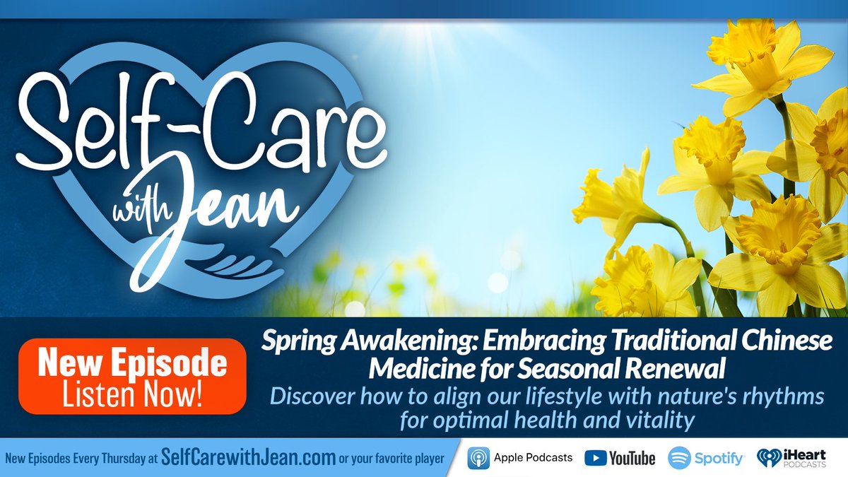 jean_edelman's tweet image. 🌱 Spring has sprung!  Tune in to the latest Self-Care with Jean podcast for tips on transitioning our diet and lifestyle.  Learn how to embrace the season of renewal and growth!  #springselfcare #selfcarepodcast #healthylifestyle #selfcarejourney

postly.click/aS_/