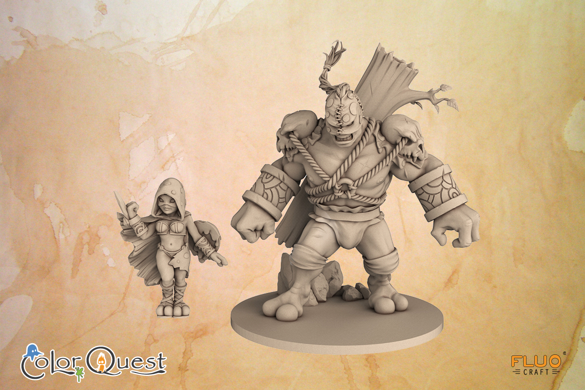 FLUO Craft (@fluocraft) on Twitter photo 🇫🇷 Voici un comparatif de taille entre la figurine de la Succube (héroïne Dark Khromaz) et le Luchador (Monstre sur socle 50mm)
Figurines accessibles depuis la campagne #ColorQuest 3D Dark actuellement en cours sur <a href="/Kickstarter/">Kickstarter</a>
🇬🇧/🇺🇸 Succubus & Luchador
kickstarter.com/projects/lafig… 🇫🇷 Voici un comparatif de taille entre la figurine de la Succube (héroïne Dark Khromaz) et le Luchador (Monstre sur socle 50mm)
Figurines accessibles depuis la campagne #ColorQuest 3D Dark actuellement en cours sur <a href="/Kickstarter/">Kickstarter</a>
🇬🇧/🇺🇸 Succubus & Luchador
kickstarter.com/projects/lafig…