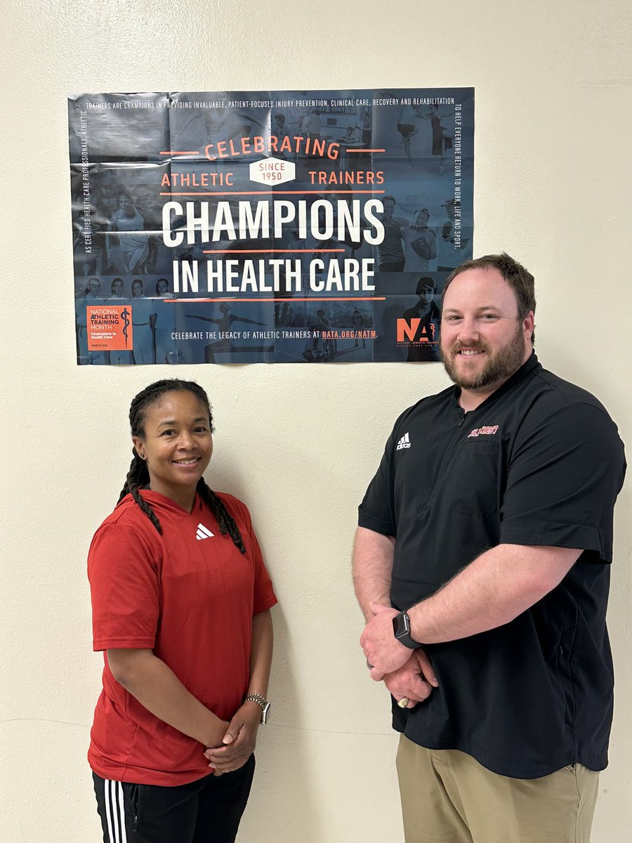 Happy National Athletic Trainer Month from the Hillcrest Sports Medicine Staff!
We Are Champions in Healthcare!