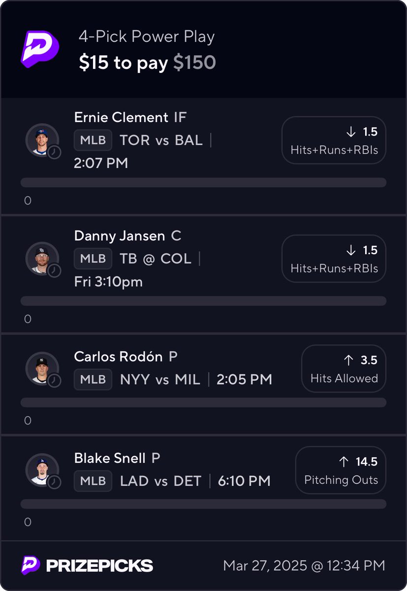 Opening Day let’s get it #MLB