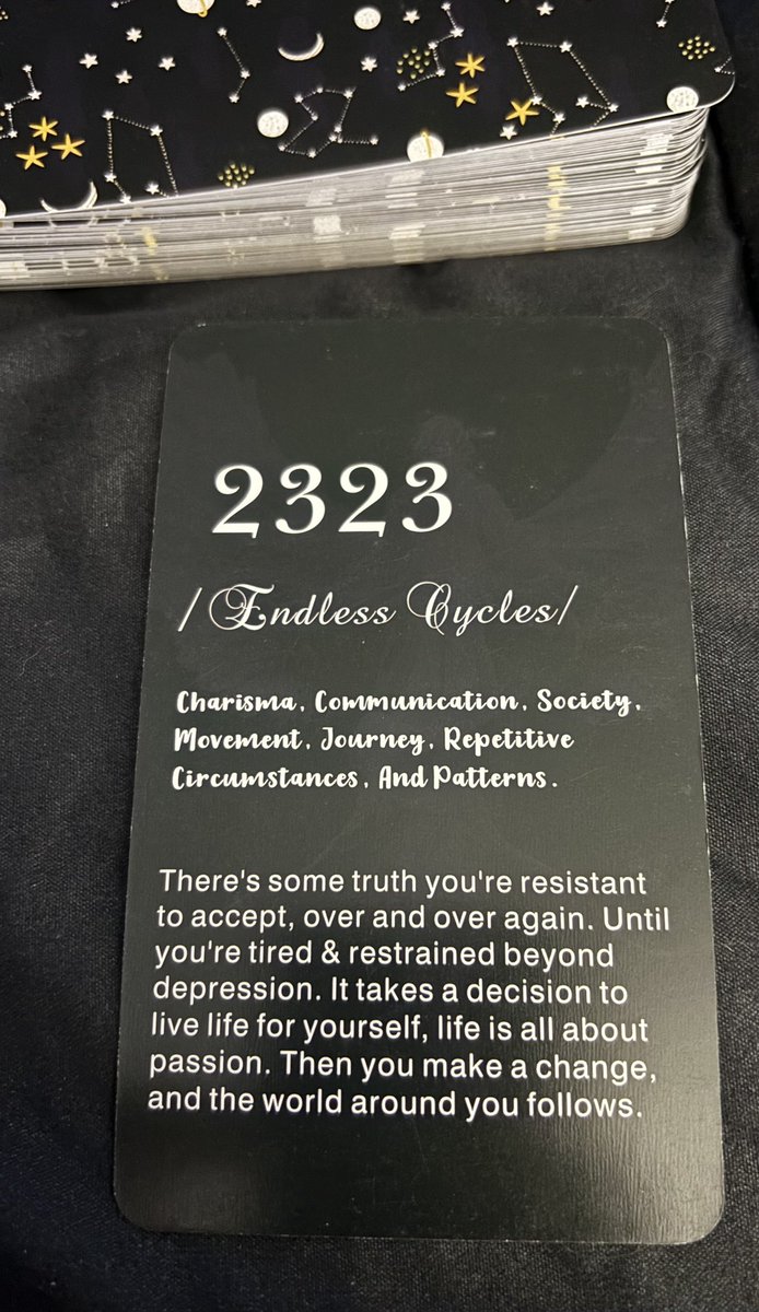 Overcomer_34's tweet image. Angel Number reading ✨ 
To book a private reading, message me directly 
#AngelNumbers #oraclecardreader #spirituality  #Tarot